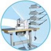 GEMSY GEM1412-1/4 Machine multi aiguille/ elastiqueuse (MONTEE ET COMPLETE) Machine Multi aiguille 11627